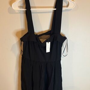 Anthropology Stylish Black Dress